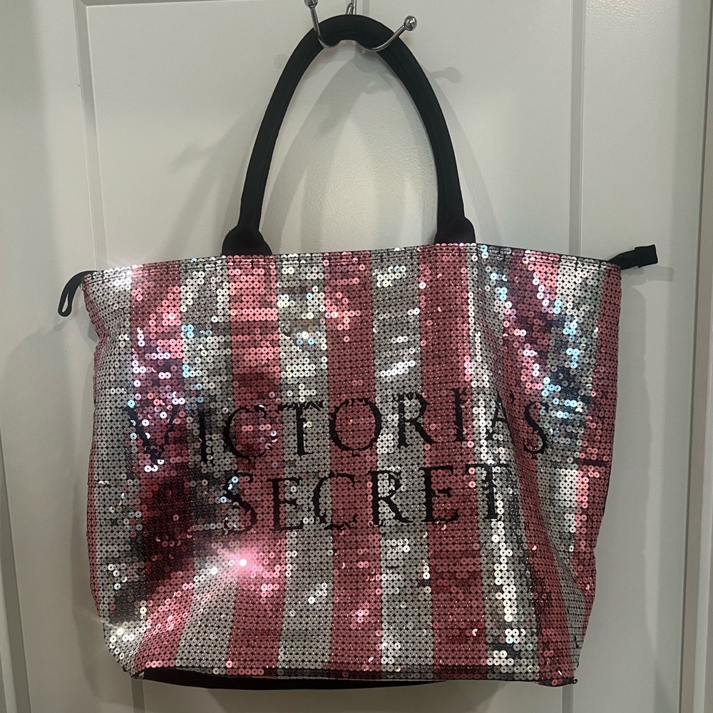 Victoria’s Secret Pink Striped Bag